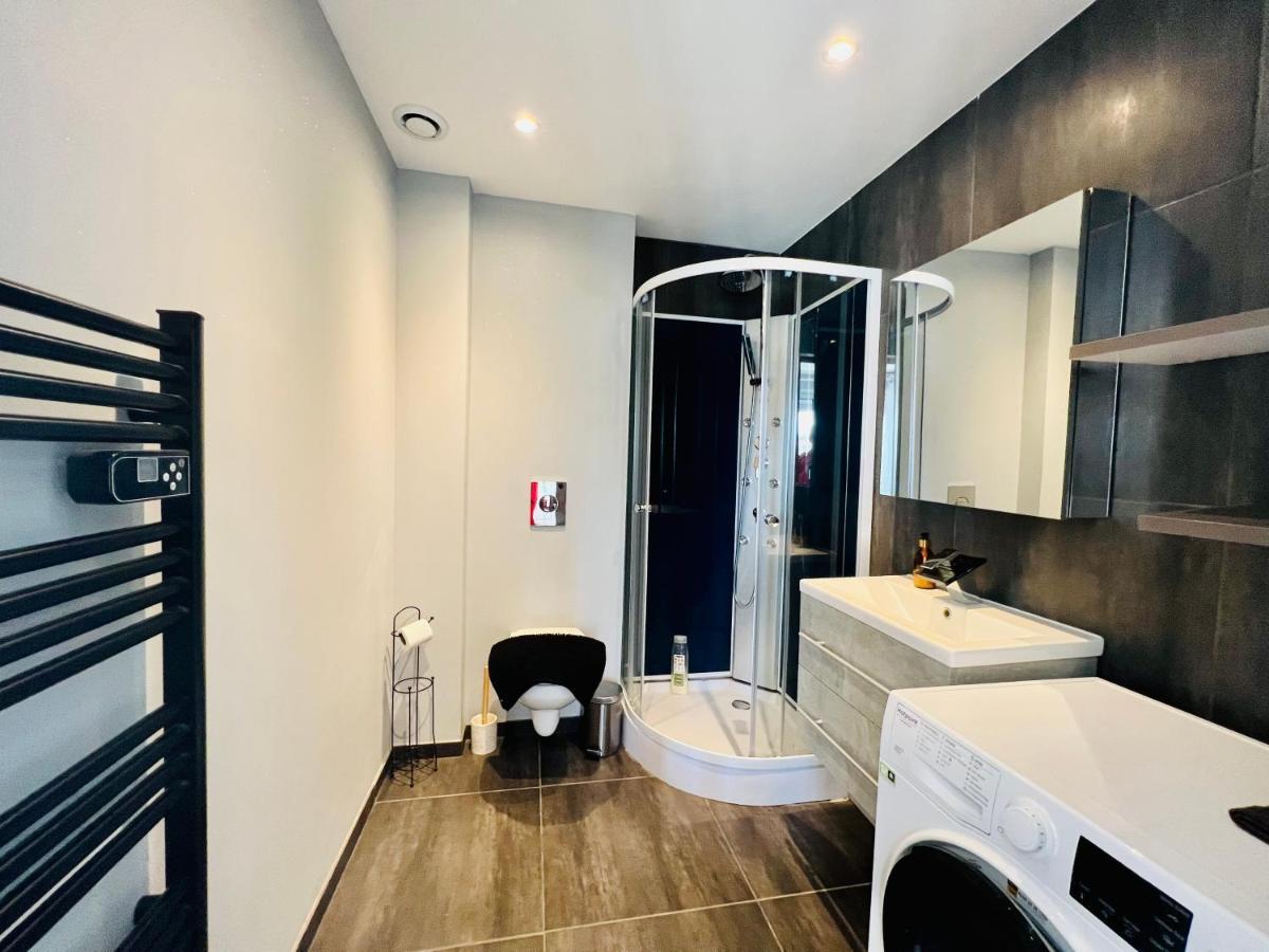Les Palmiers - Appartement Avec Piscine Proche Plages - Wifi Et Clim Antibes Exteriör bild